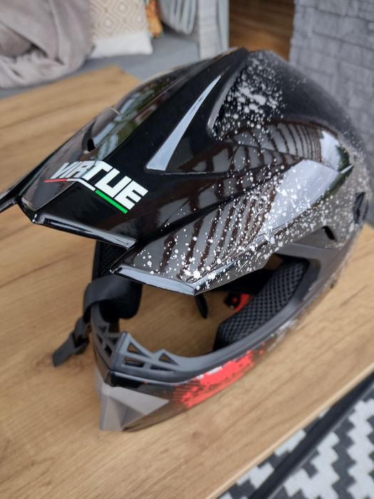 Kask fullface crosowy  xl