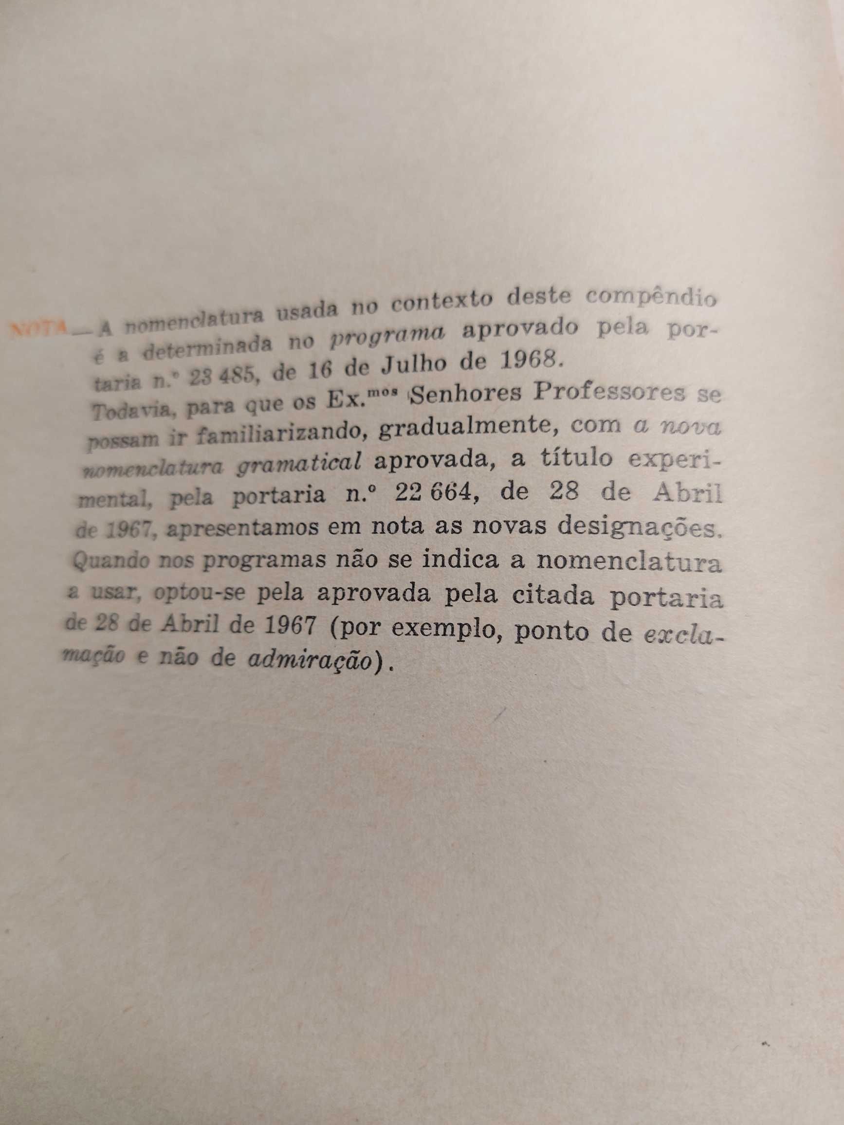 Livro 1974 gramatica de português