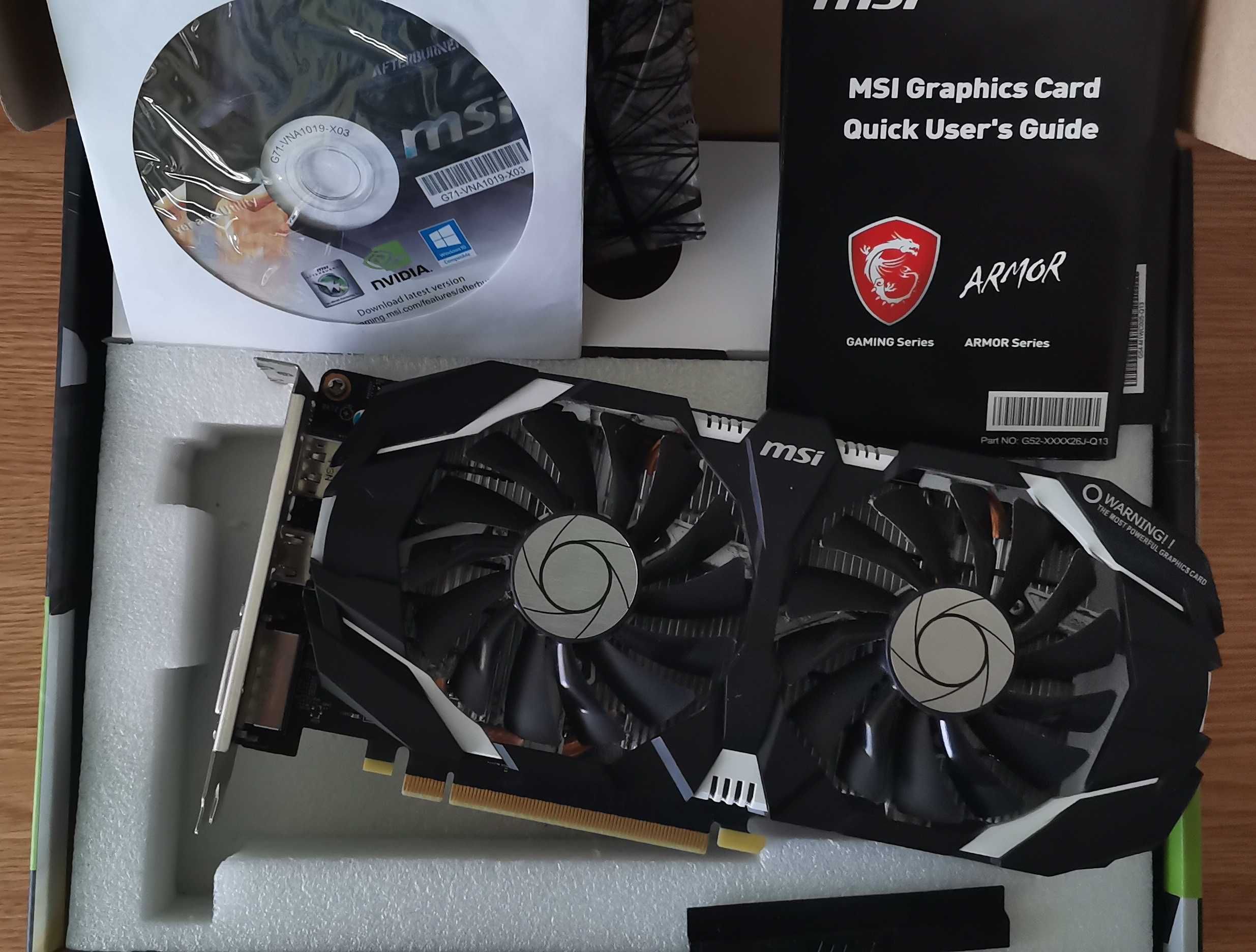 MSI GeForce GTX 1060 3GB (б/в)