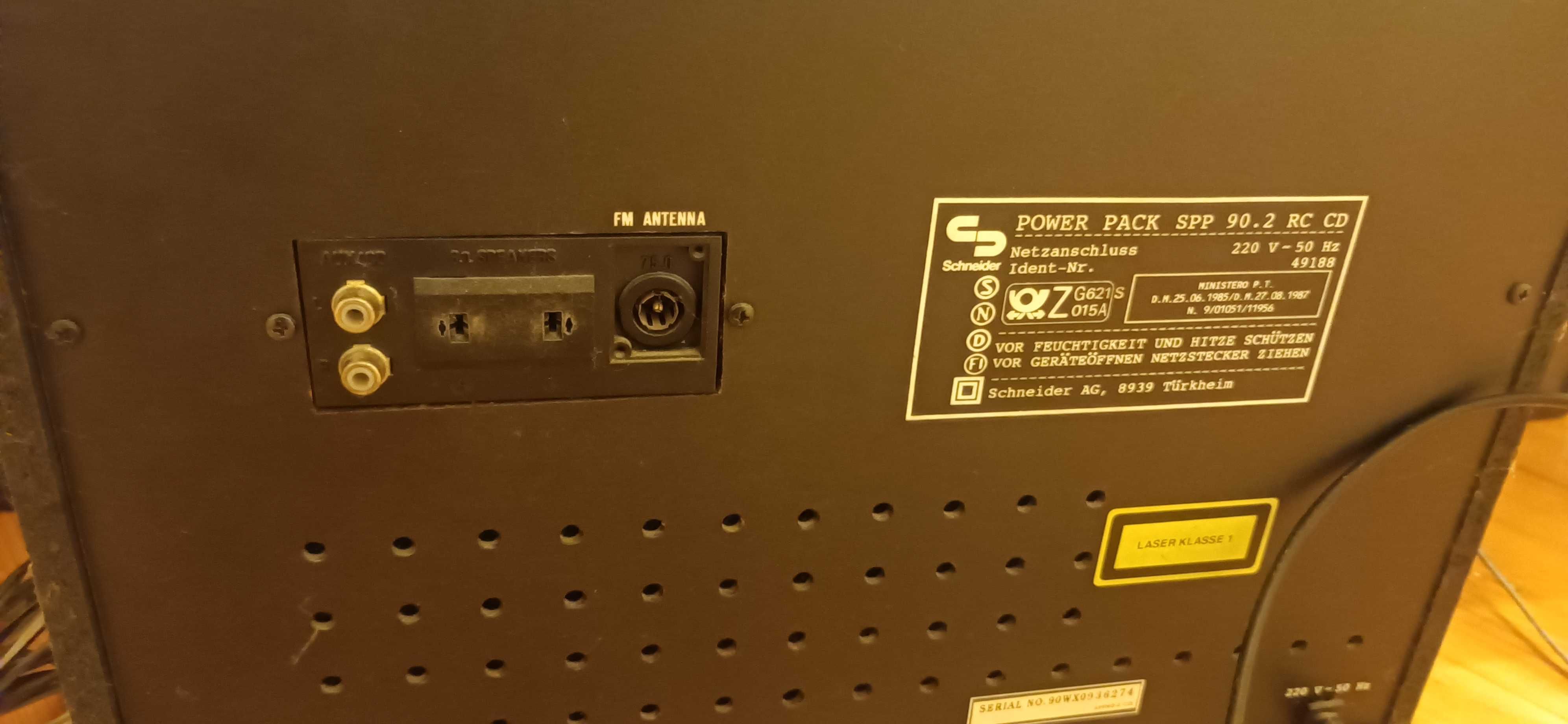 Музичний центр Schneider Power Pack SPP 90-2 RC CD