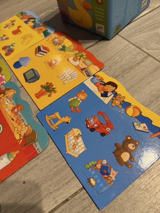 djeco розвиваюча гра лото 2+ дім