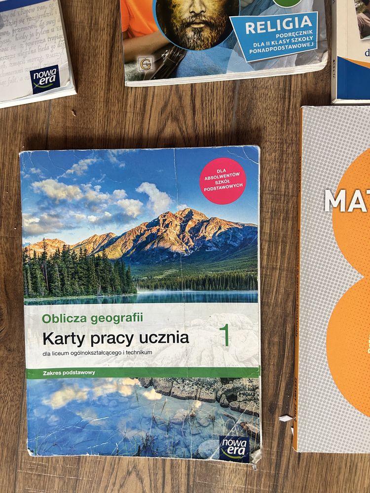 Karty pracy geografia 1 klasa liceum