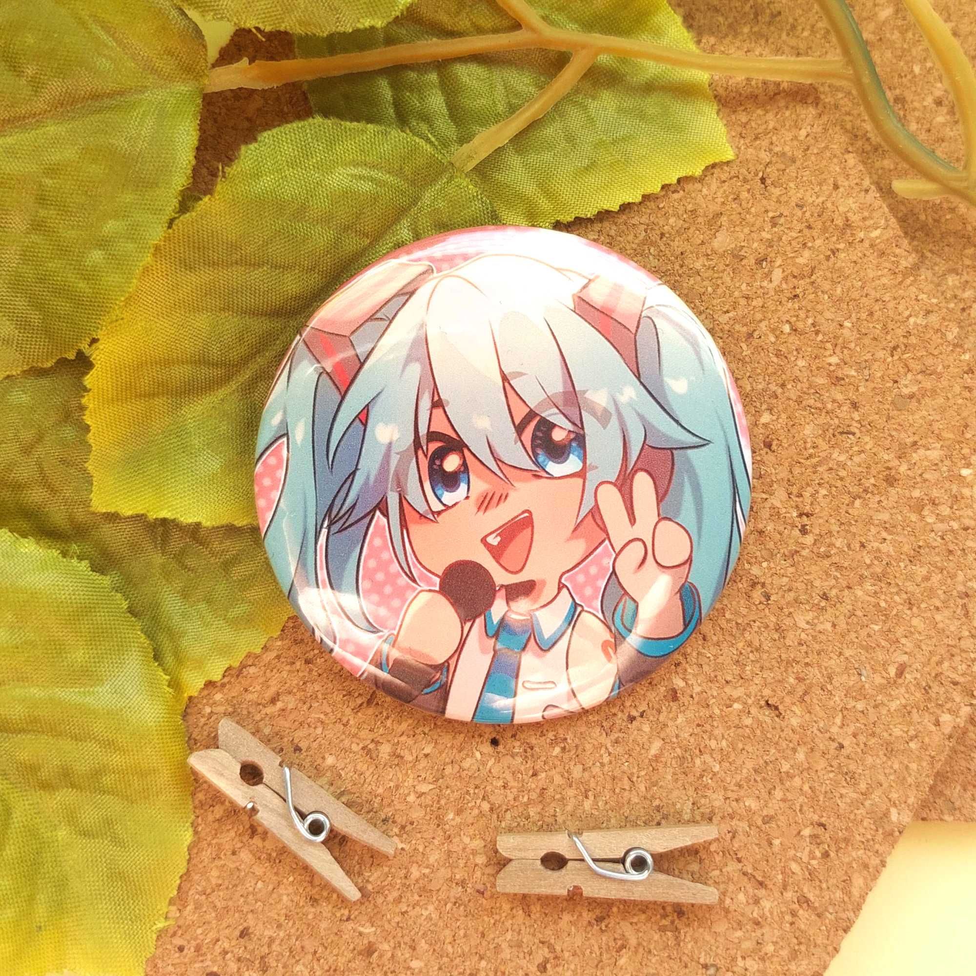 Przypinka z Hatsune Miku