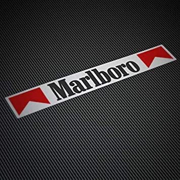 Pas przeciwsłoneczny Marlboro racing naklejka 125x21cm gulf vw bmw gt