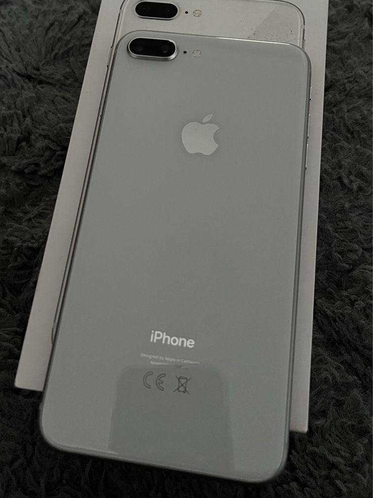 iPhone 8 plus 64gb SILVER bateria 76%