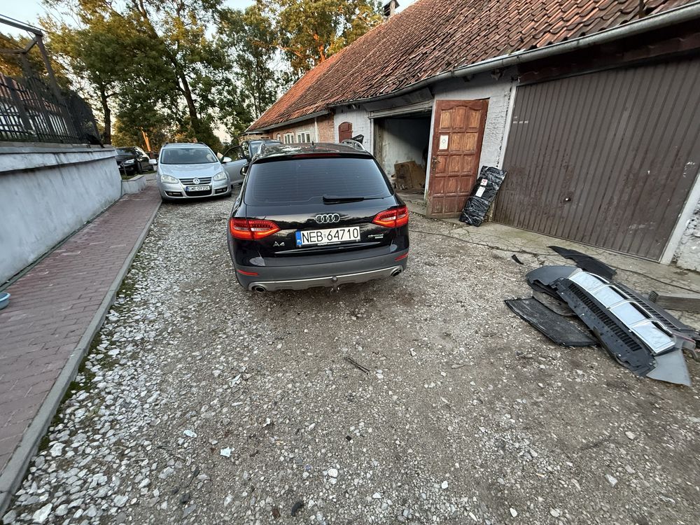 Audi a4 allroad uszkodzone