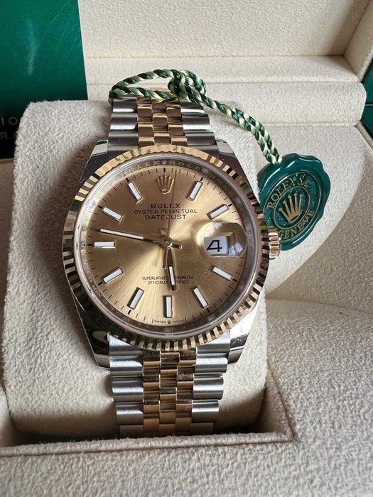 ROLEX  DATEJUST stal/złoto - NOWY poniżej ceny retail