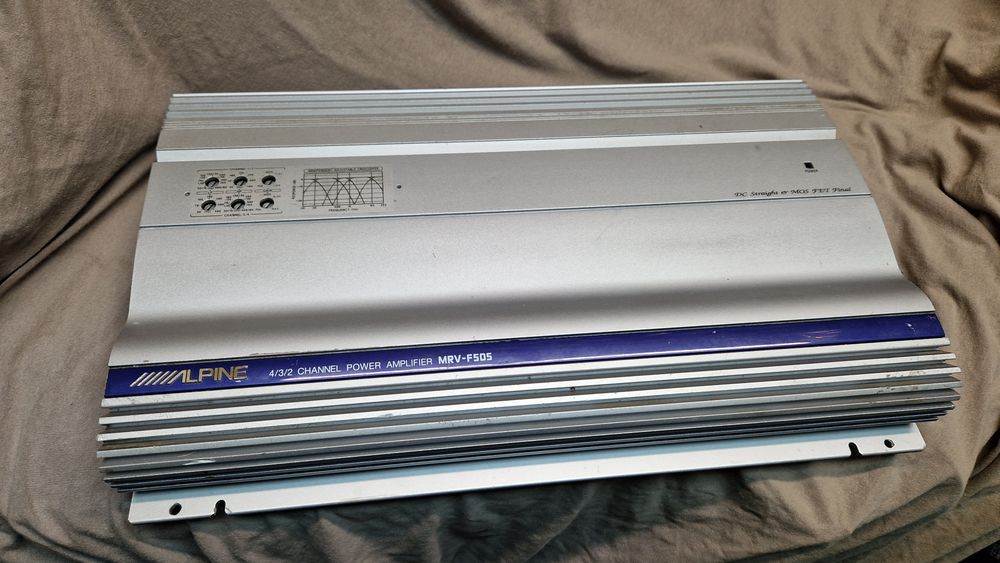 Alpine MRV-F505 made in Japan mocne 4 kanały