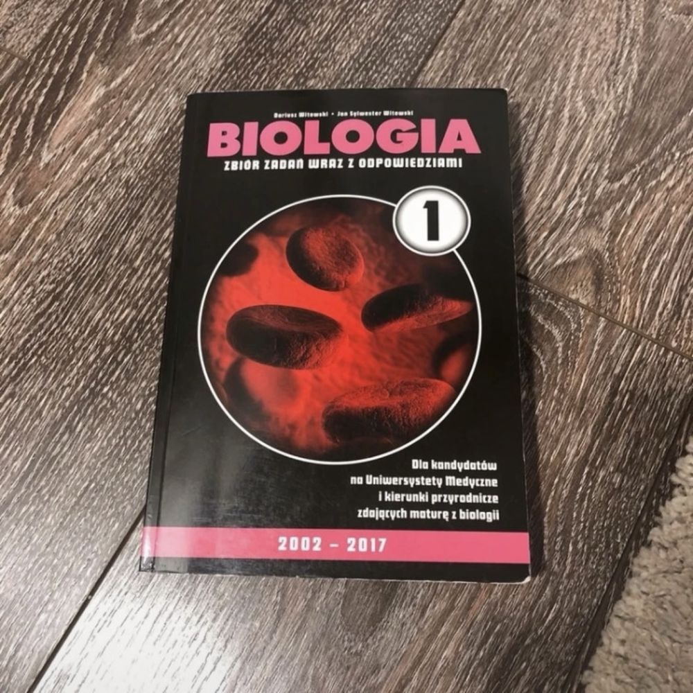 Zbiór zadań maturalnych biologia tom 1, 2 i 3