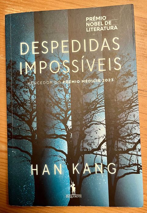 Livro Despedidas Impossíveis, Han Kang