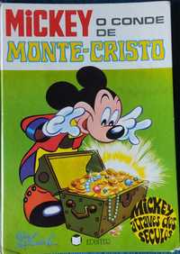 Livro Mickey - Conde de Monte Cristo