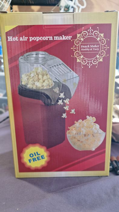 Апарат для приготування попкорну Snack Maker