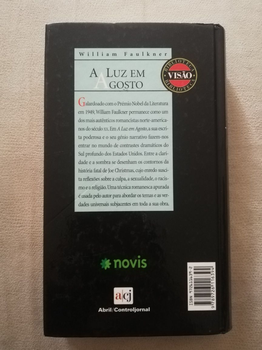 A luz em Agosto, de William Faulkner