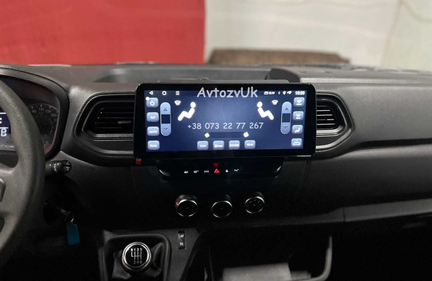 Магнитола Renault MASTER Opel MOVANO Мастер Nissan NV400 2 дин Android