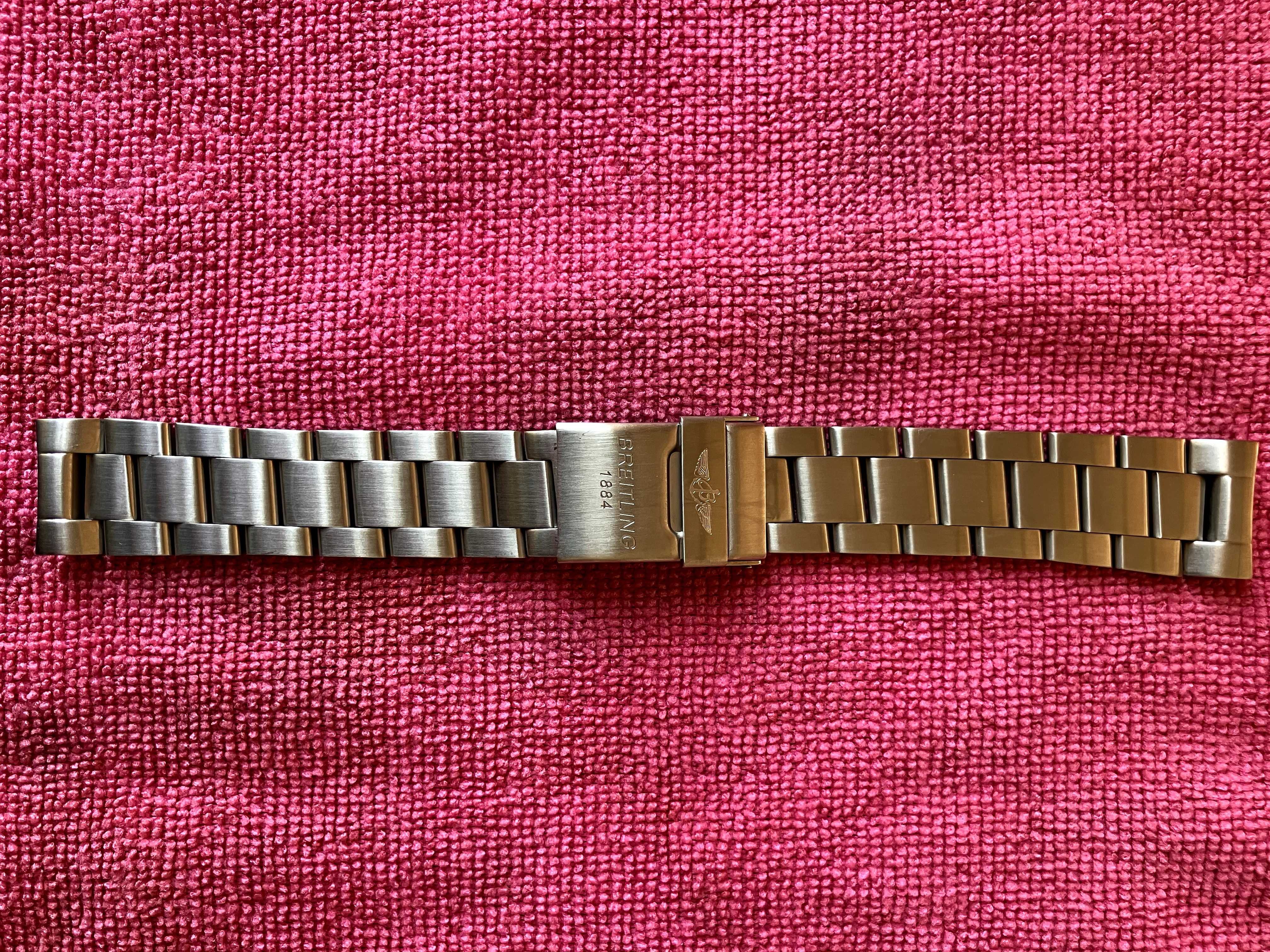 Браслет до годинника Breitling 22 мм