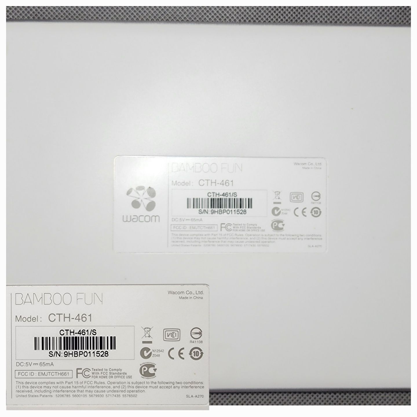 Tablet Wacom Bamboo Fun Pen&Touch CTH- 461/S (maly) - Stan idealny