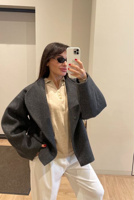 Кашемір вовна поло светр M ctulb massimo