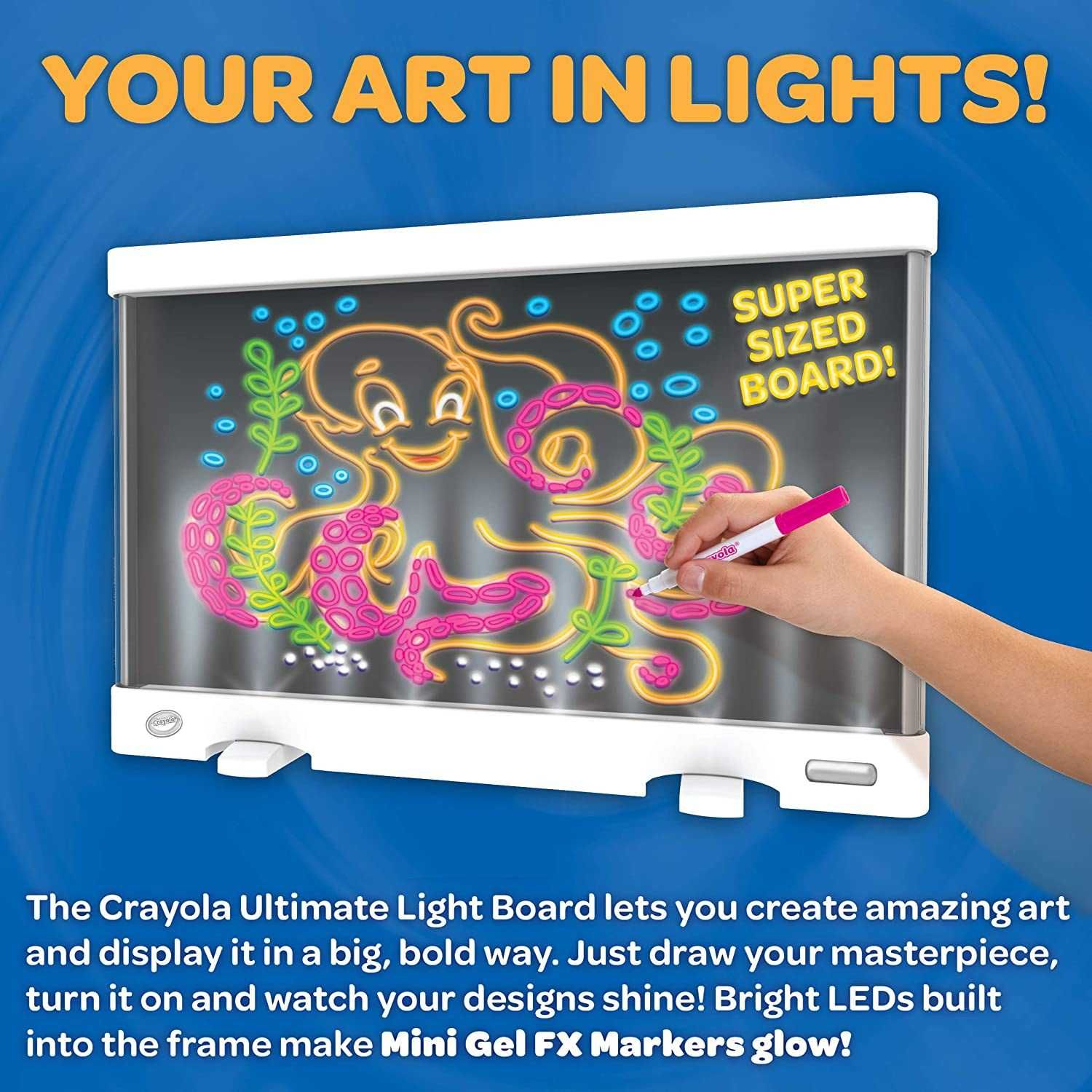 Crayola  Light Board Drawing Tablet . Крайола Планшет.