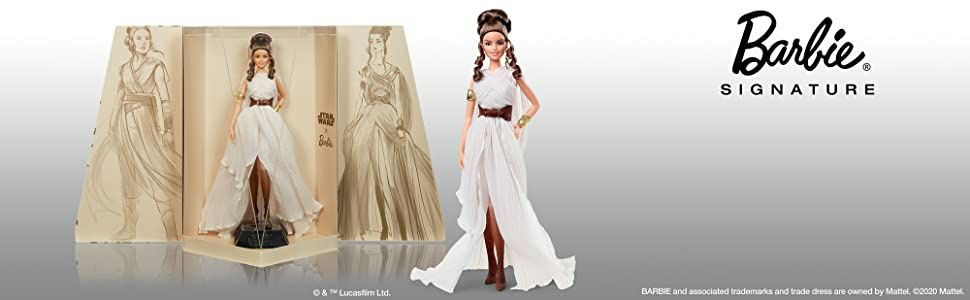 Boneca Barbie Star Wars - Rey