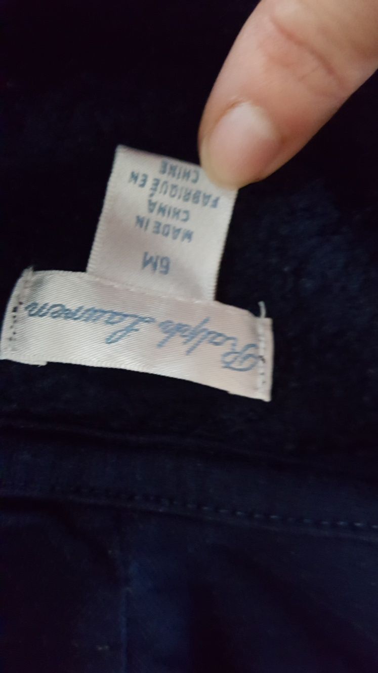 Bluza Ralph Lauren i bokserki Calvin Klein na 6 miesięcy.  Polecam