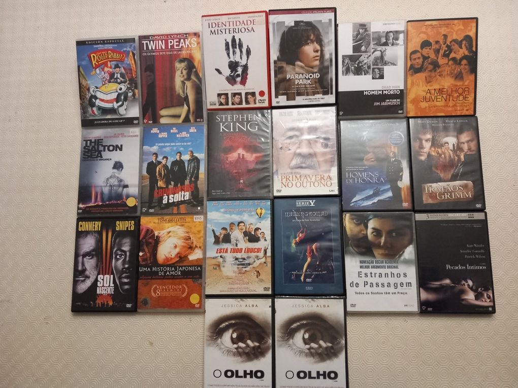 Lote 128 DVDS Originais