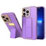 New Kickstand Case Etui Do Iphone 12 Z Podstawką Fioletowy