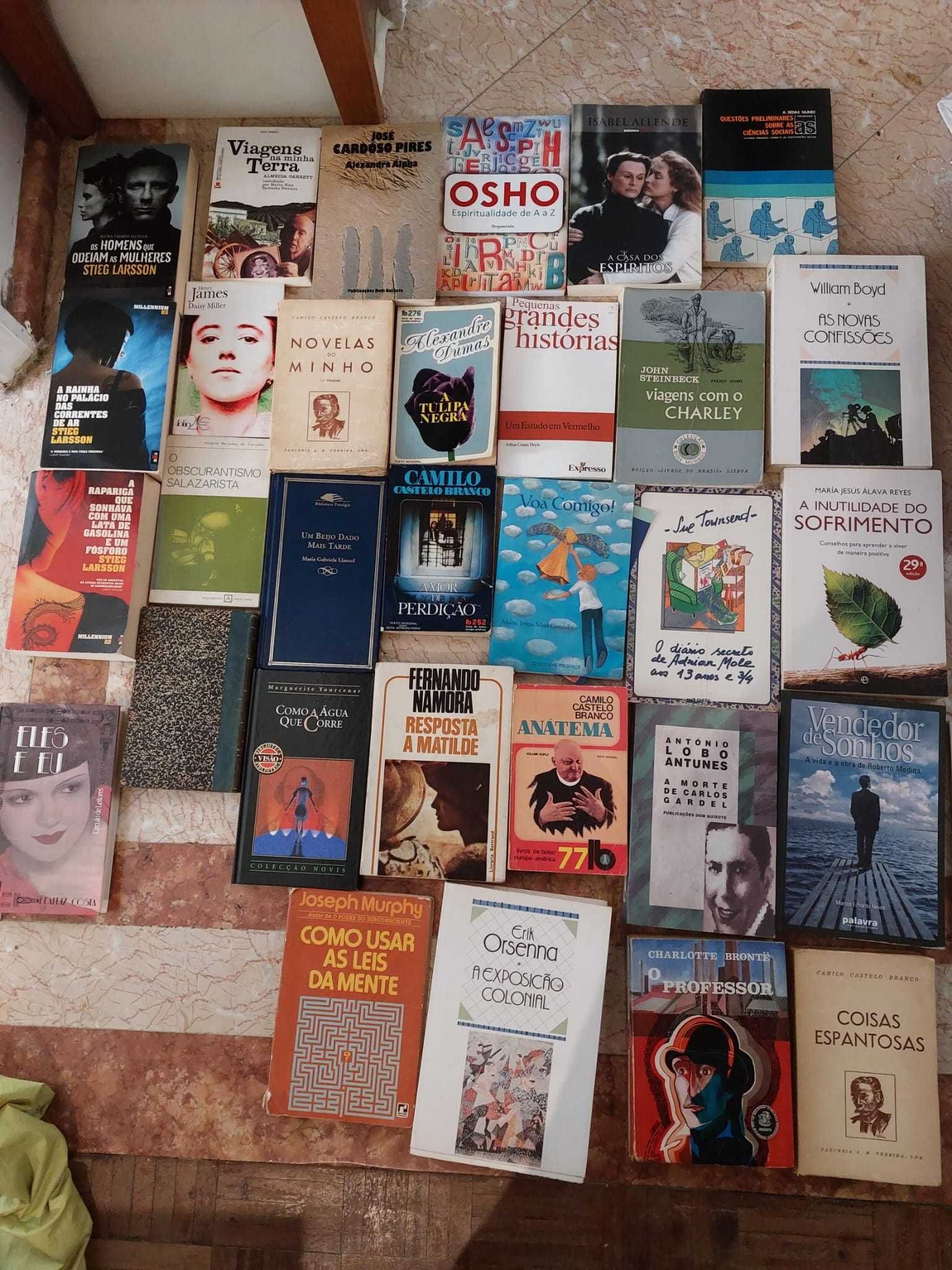 Conjunto de livros em ótimo estado.