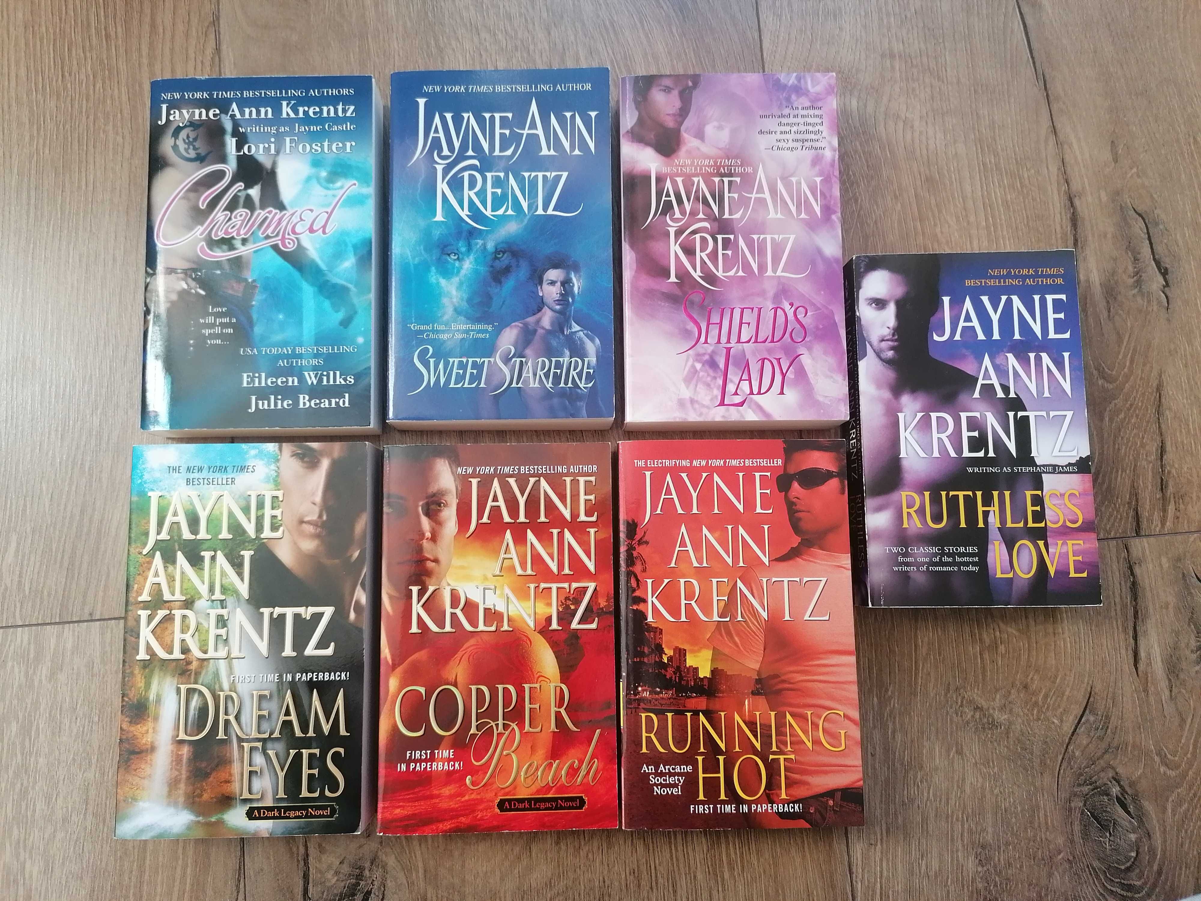 7 książek autorki Jayne Ann Krentz po angielsku