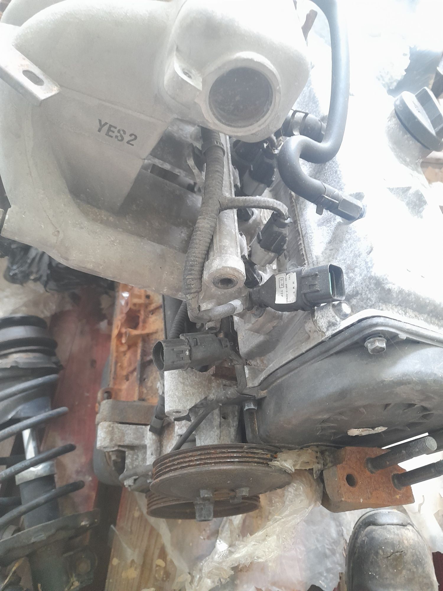 Caixa e motor hyunday getz 2002 a gasolina 1.1