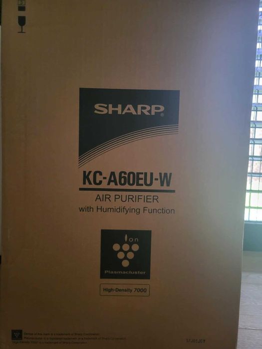 Sharp KC-A40EUW Oczyszczacz,  Nawilżacz,  Jonizator - mocny i cichy
