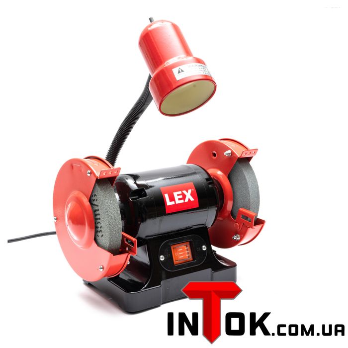 Точильний верстат із лампою 1400 Вт LEX LXBG14