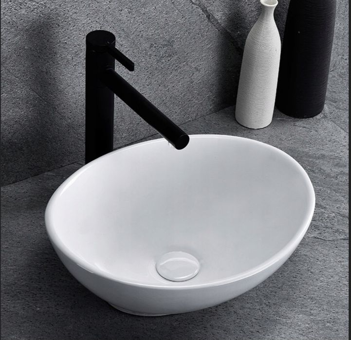 Umywalka nablatowa z baterią (MINI)