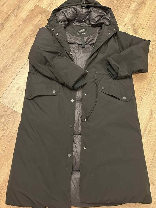 Kurtka damska Zara parka ubrana 2 razy polecam tanio