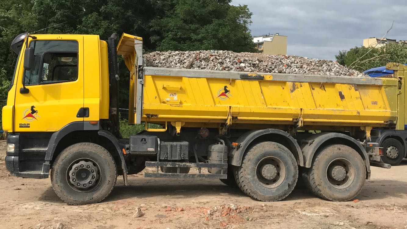 Ziemia Piach Kruszywo Gruz Szlaka Żwir Czarnoziem Torf Suchy Beton itp