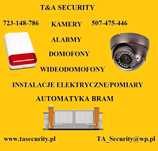 MONTAŻ KAMER DOMOFONU Zakładanie Monitoringu wideofon instalacje Alarm