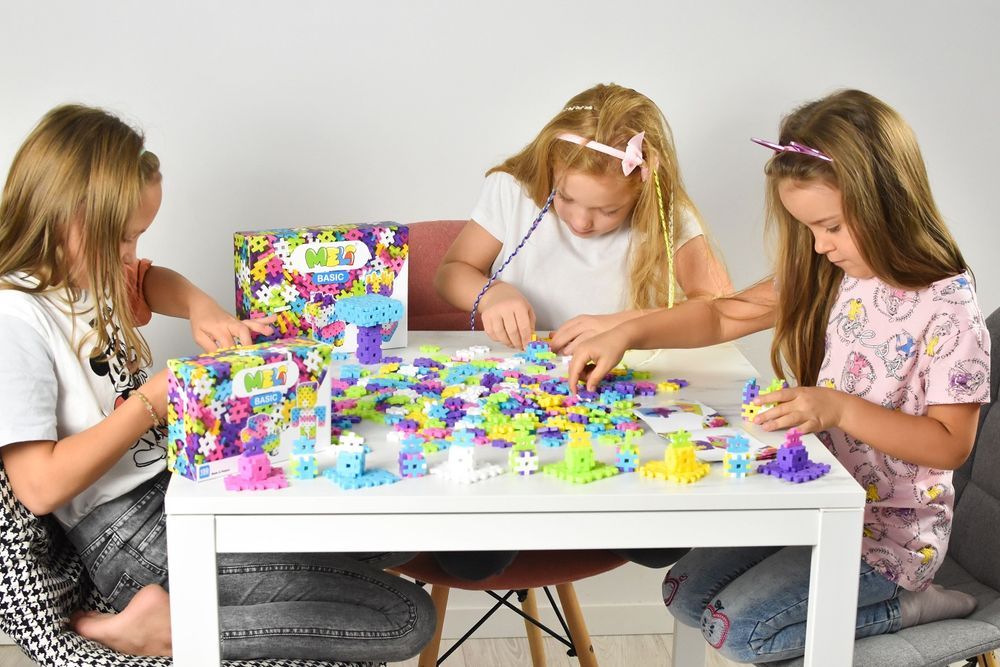 Klocki Meli 50020 Basic Pink 150 El.