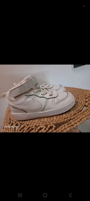 Wysokie nike court  unisex 25