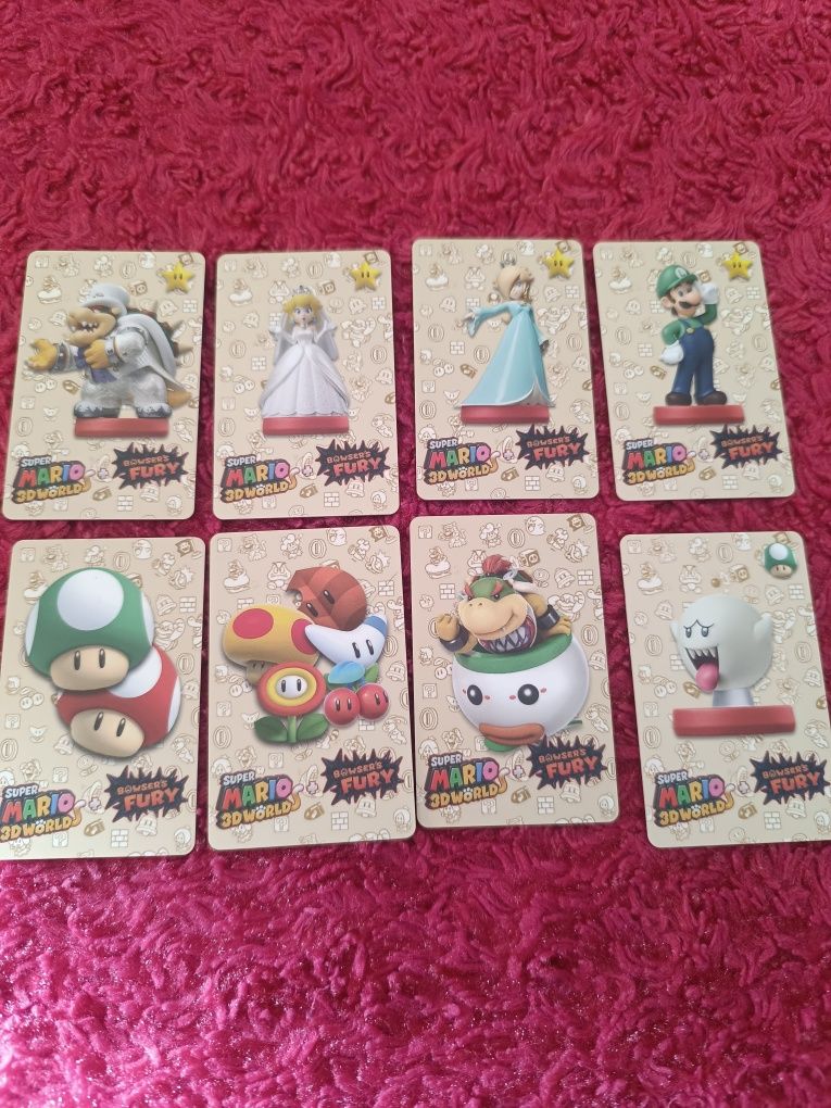 Cartas amiibo SuperMario3D+BrowserFury