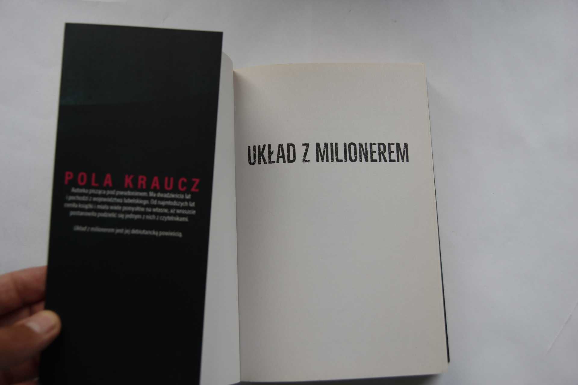 Układ z milionerem Pola Kraucz stan bdb, real foto