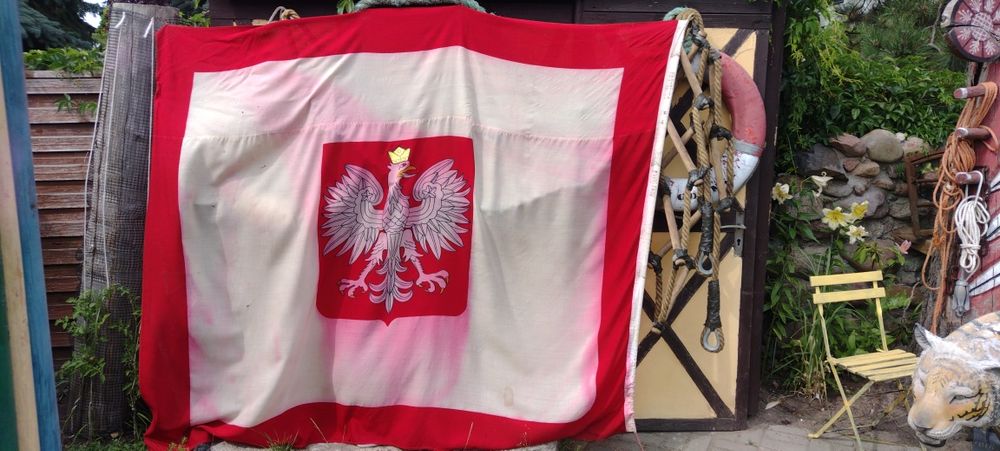 Stary proporzec bandera MW
