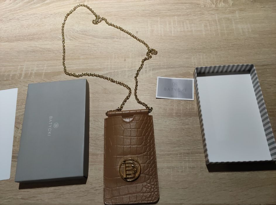 Etui torebka na telefon batycki