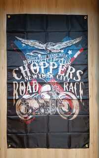 Nowa flaga Choppers 90x150 USA loft garaż club motor pub oldschool