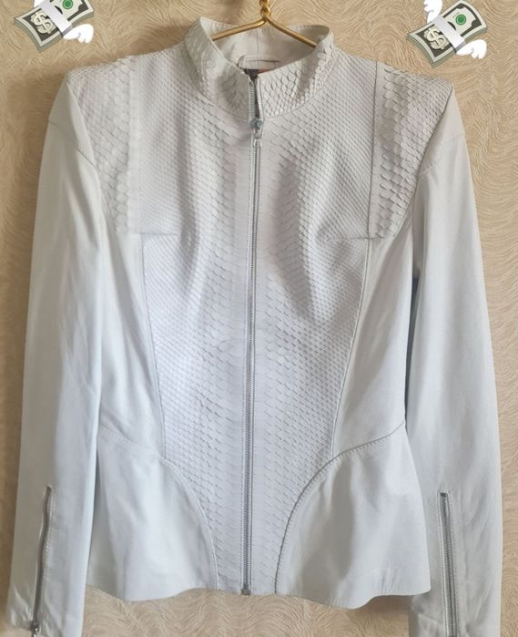 Куртка кожа кожаная питон змея рептилия