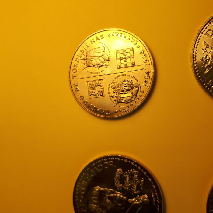Moedas comemorativas