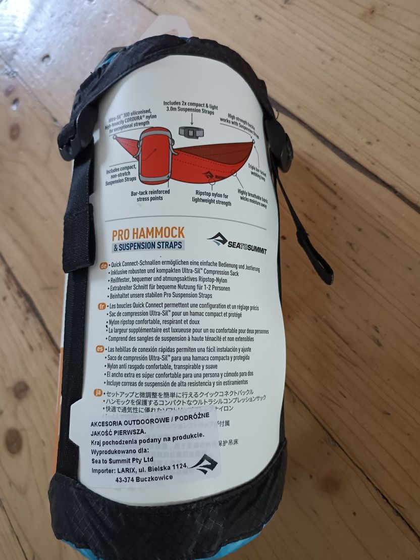 Hamak podwójny Sea To Summit Pro Hammock Double NOWY