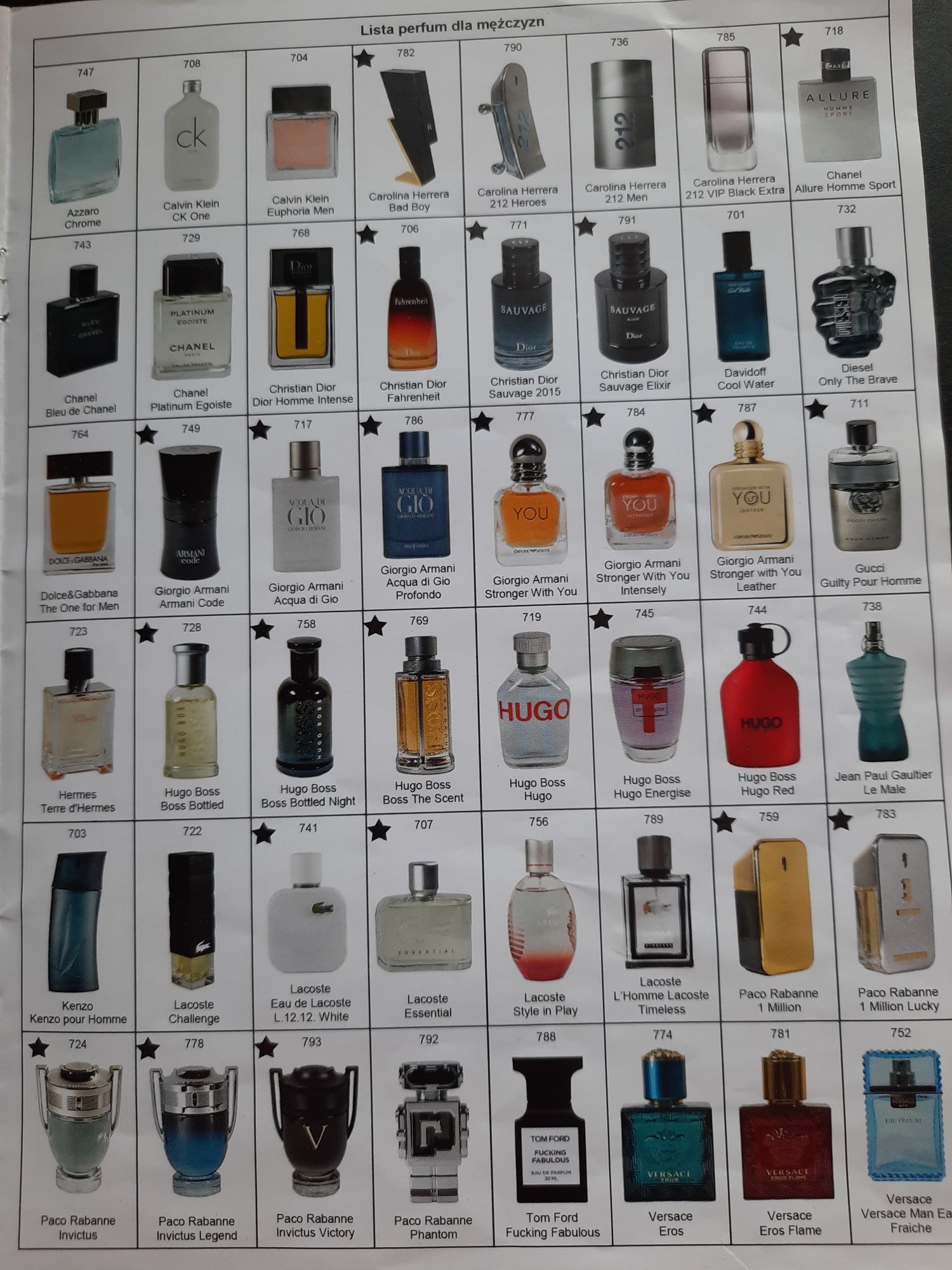 Perfumy damskie I męskie GLANTIER 50 ml nowe