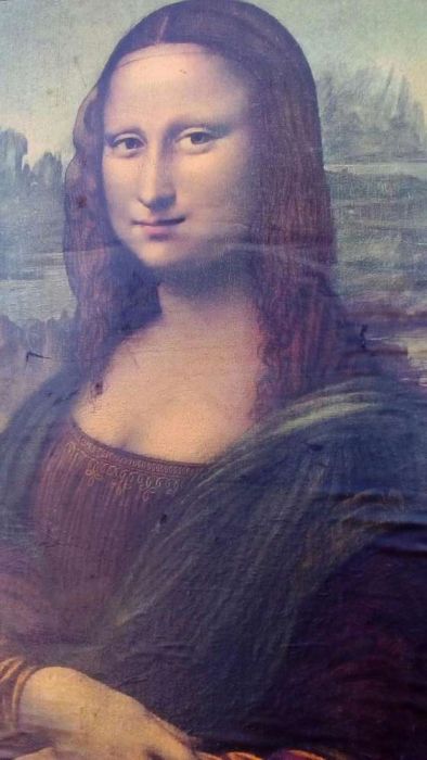 Quadro vintage Monalisa