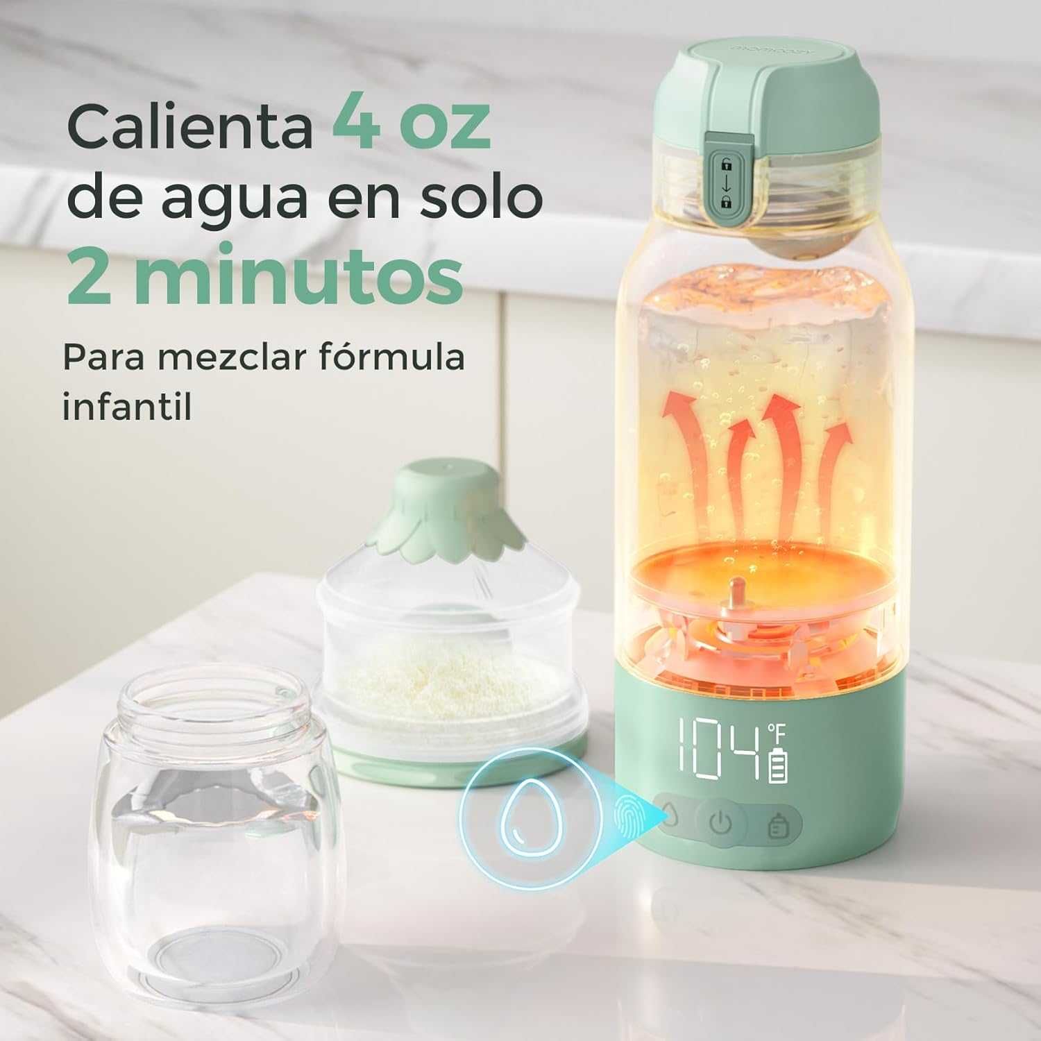 Aquecedor de leite e água Momcozy