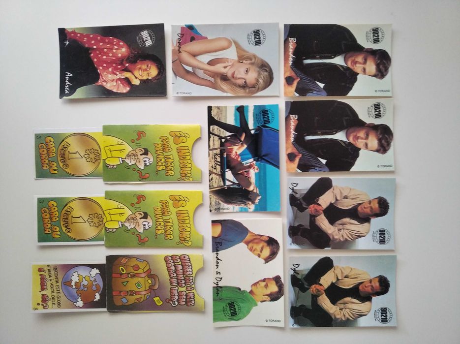 Cromos Bollycao: Tou, O Teu Melhor Amigo, Saca-piadas, Beverly Hills