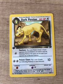 Dark Persian karta pokemon 42/82 Team Ro NM 1st